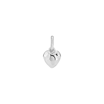Lund Copenhagen heart pendant in sterling silver