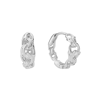 Lund Copenhagen Creol Bismark earrings in sterling silver