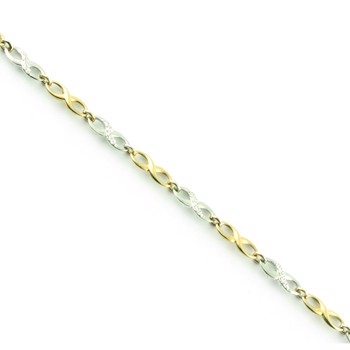 Guld & Sølv design Bracelet, model 9204/08