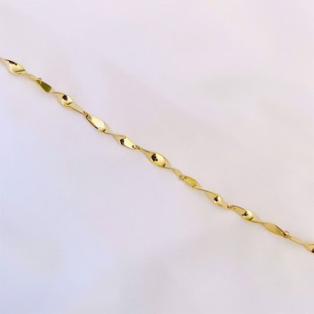 Guld & Sølv design Bracelet, model 9249/08