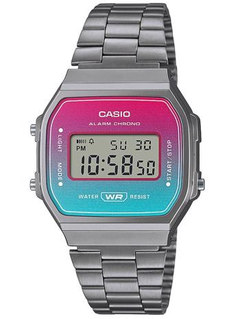 Casio model A168WERB-2AEF buy it at your Watch and Jewelery shop