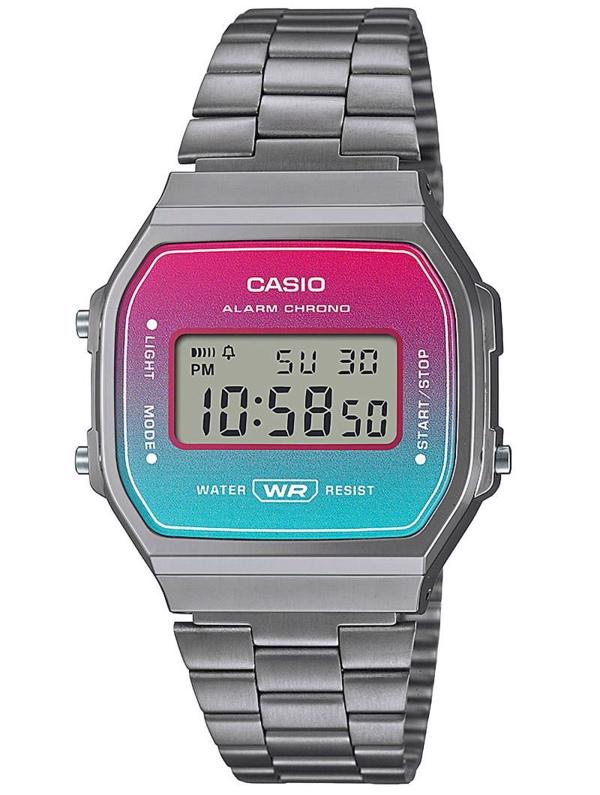 Casio model A168WERB-2AEF buy it at your Watch and Jewelery shop