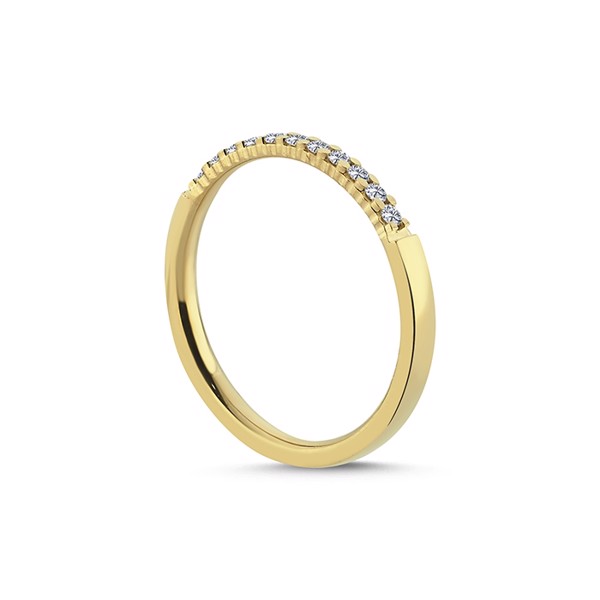 Nuran Ring , with a total of 0,16 ct diamonds Wesselton SI