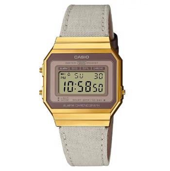Casio model A700WEGL-7AEF buy it at your Watch and Jewelery shop