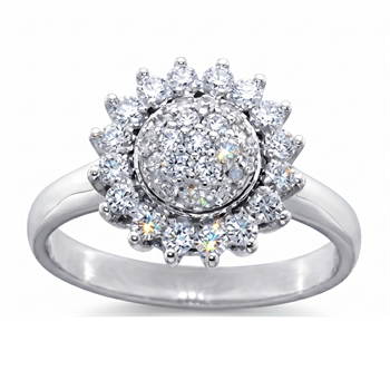 Houmann Jacqueline Ring, with 0,68 ct