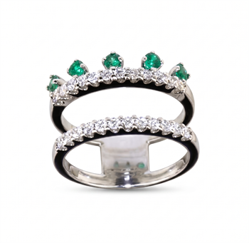 Houmann Margherita Ring, with 0,40 ct & 0,51 ct