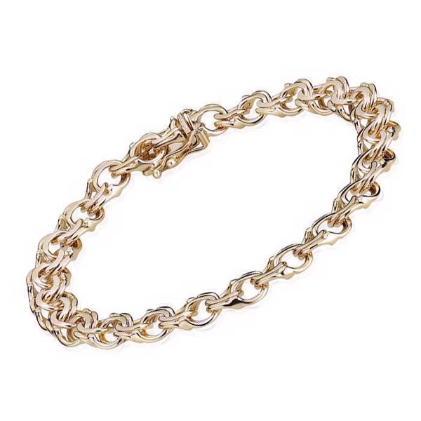 Bismark 14 carat bracelet 5,40 mm - 18,5 cm