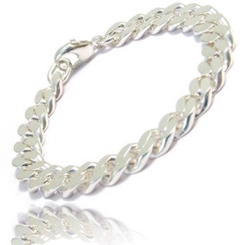 Panser Facet 925 sterling silver bracelet, width 14.3 mm (thread 4.05) - length 21 cm