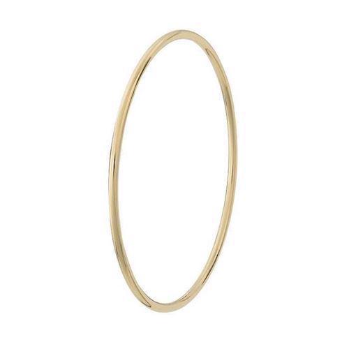 BNH 14 ct gold Bangle, Ø 7,0 cm and 2,5 mm in thickness