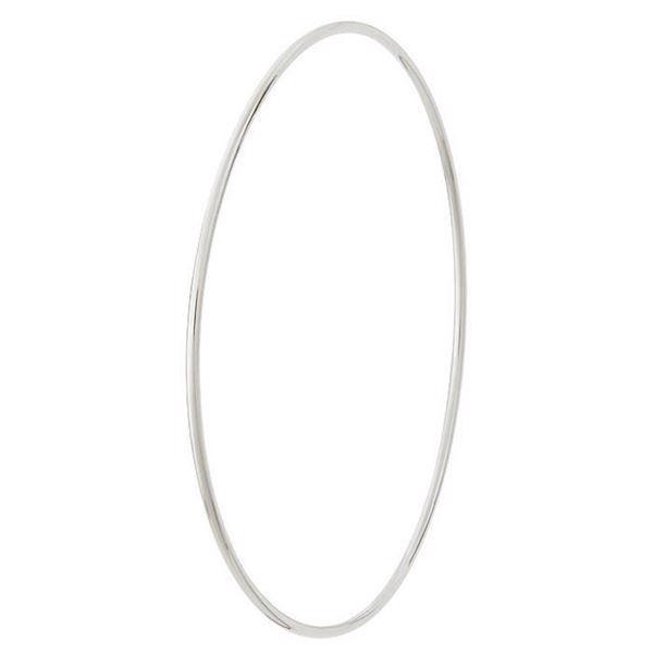 BNH Sterling silver bangle, Ø 7,0 cm and 1,5 mm in thickness