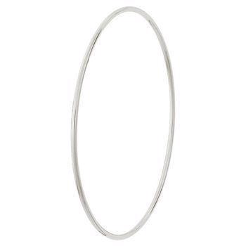 BNH Sterling silver bangle, Ø 6,5 cm and 1,8 mm in thickness