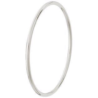 BNH Sterling silver bangle, Ø 6,0 cm and 3,0 mm in thickness
