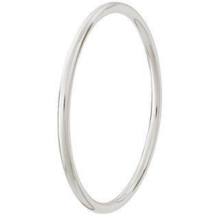 BNH Sterling silver bangle, Ø 6,5 cm and 4,0 mm in thickness