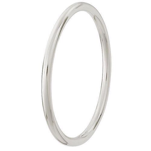 BNH Sterling silver bangle, Ø 6,0 cm and 5,0 mm in thickness