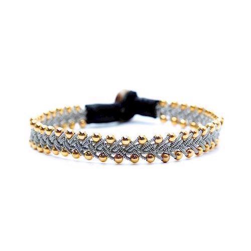 BeChristensen Maria Gold-plated Pearl Sami Bracelet, 17 cm