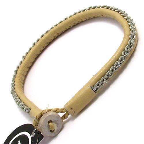 BeChristensen ASTRID Handwoven Sami Bracelet in BEIGE, 18 cm*