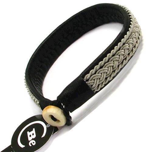 BEC_5007-SO - BeChristensen Classic-2 Black Hand Braided Sami Bracelet at Watch and Jewelry Shop - Your Danish and Jewelry connection
