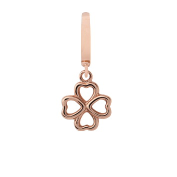 Foursome pink gold plated charm from Christina Collect