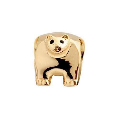 630-G38, Christina Collect Polar bear gold plated