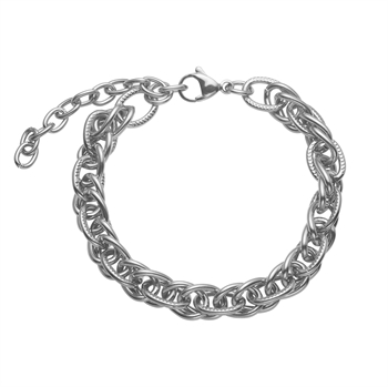 Armbånd i stål Chunky from Blicher Fuglsang