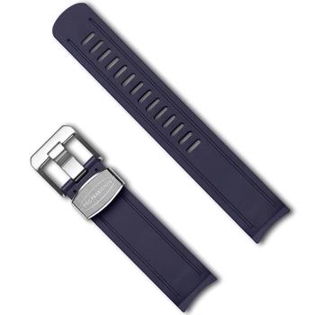 Crafter Blue Navy luxury rubber watch strap for Seiko Sumo line. Choose from, silver, gold or black buckle