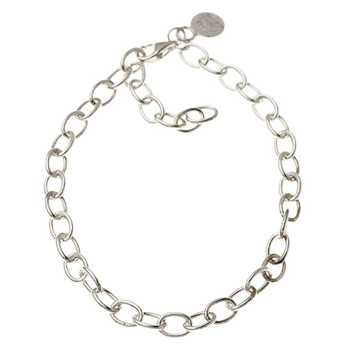Flora Danica silver bracelet for charms
