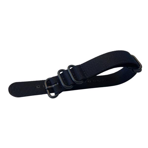 Black Canvas watchstrap