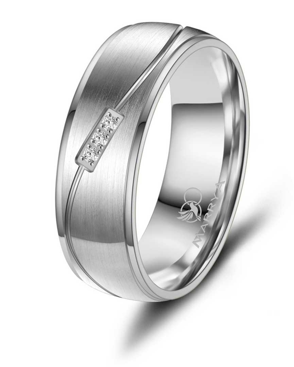 Marrya Titanium, weddingrings, TI-37-D