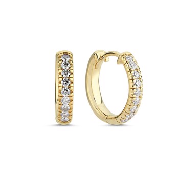 Nuran  Earring  , with a total of 0,27 ct diamonds Wesselton SI