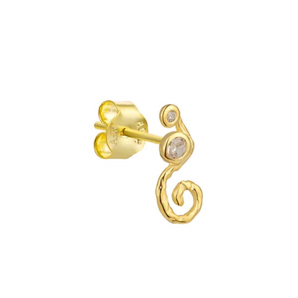 WiOGA Earring, model E-8212-GP-single