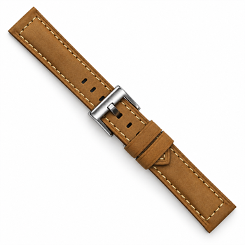 Cognac Vintage leather watchstrap
