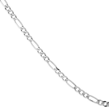 Figaro - 925 Sterling Silver - Available in several widths and lengths