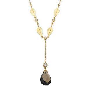 Flora Danica gold plated lemon thyme necklace