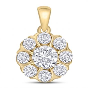Houmann Pendant , with a total of 0,245 ct diamonds GH/VS-SI