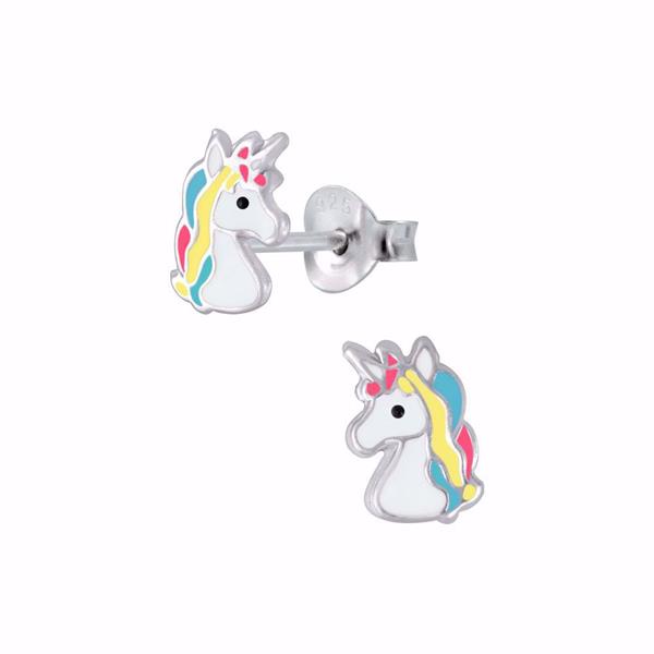 Silver Earring - Unicorn