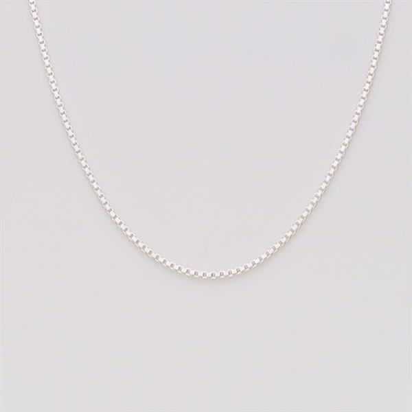 Guld & Sølv Design Venezia necklace 42 cm in sterling silver