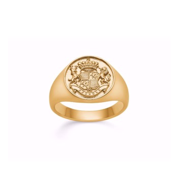 Guld & Sølv design Ring, model 2640