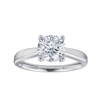 Siersbøl Ring , with a total of 1,00 ct diamonds Top Wesselston VS2