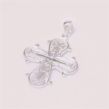 Lund Copenhagen Dagmarkors pendant in sterling silver 20 x 17 mm