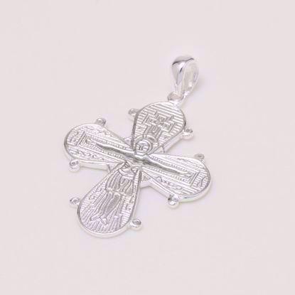 Lund Copenhagen Dagmarkors pendant in sterling silver 20 x 17 mm