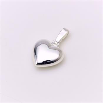 G&S Design Heart Pendant in 925 Sterling Silver 10.5 mm