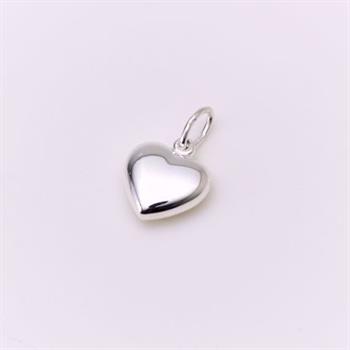GSD silver heart pendant