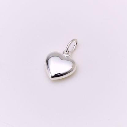 GSD silver heart pendant
