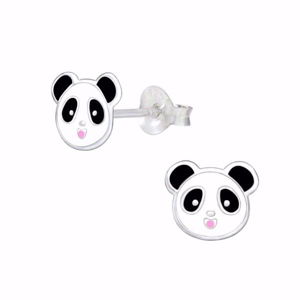 Silver Earring - Panda
