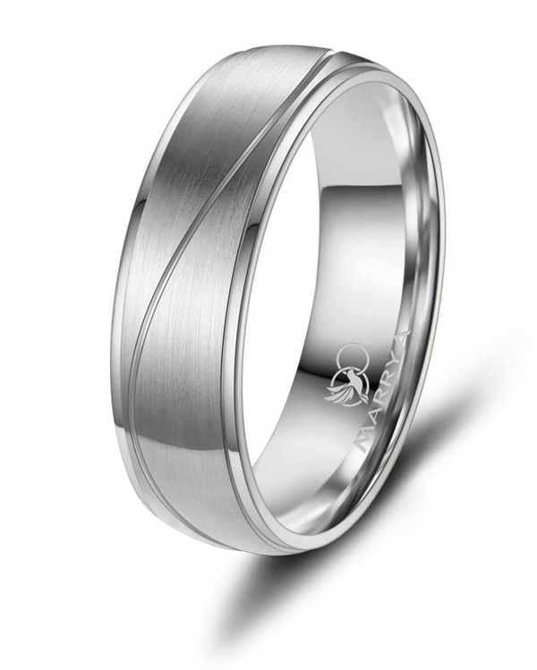 Marrya Titanium, weddingrings, TI-37-H
