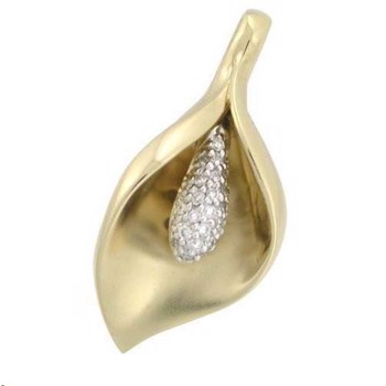 Houmann 14 carat gold Pendant shiny, model E031892