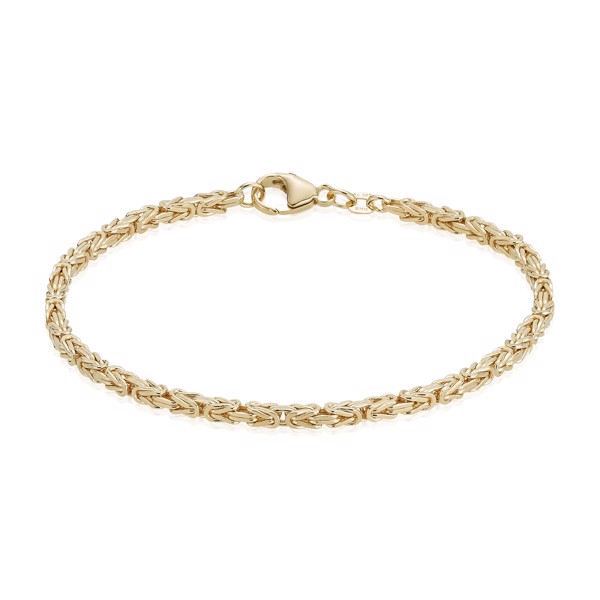 8 Carat Solid Gold King Bracelet from Danske BNH - 2,8 mm and length 23 cm