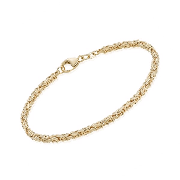 8 Carat Solid Gold King Bracelet from Danske BNH - 2,8 mm and length 23 cm