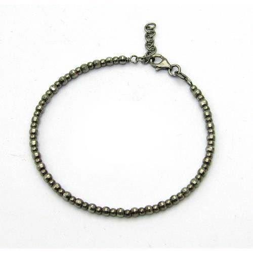 Black oxidised bracelet, L_G_106701-17