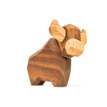 Fablewood Little Bull - Wild. Determined. Bold. - Wooden figure composed with magnets